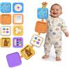 JOYVOVO Giochi Montessori 1 Anno - Busy Board per 1 2 3 Anni, Giochi Sensoriali Montessori, Busy Activity Cube per Il più Piccolo, Giochi da Viaggio, Regali per Bambini Compleanno