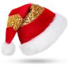 CITÉTOILE Cappello da Babbo Natale, Cappello di Natale per Adulti, Cappellino di Natale per Donna Uomo, Costumi di Babbo Natale, Cappello di Natale in paillettes oro, rossa