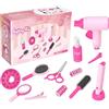 Generico Set Parrucchiere Giocattolo | 14 Pezzi Gioco Di Travestimento E Di Ruolo Realistico,Set Parrucchiere - Giochi Di , Bellezza E Toeletta, Casa, Esterno, Viaggi E Asilo