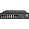 LevelOne Hilbert 10" 16-Port Gigabit Smart Lite Switch, 16 X Gigabit RJ45 (10/10