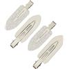 PINALLI COLLECTION Pettini e accessori capelli Set Clip Antisegno 4pz - Forcine e Mollette