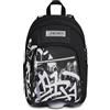 Seven Zaino Scuola Dual GOLDEN PAINT, Doppio Scomparto, Nero, 32 L, Multifunzione, Tasca attrezzata, Tasca laterale porta borraccia, Scomparto porta pc, Scuola media e superiore, Bambini, Ragazzi