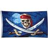 Flaggenfritze Bandiera fritze® Bandiera Pirata Pirati dei Mari - 90 x 150 cm