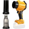 WingFly Mini soffiatore a batteria turbo compatibile con Dewalt 20V, 30 m/s, 38000 giri/min, motore turbo, per la pulizia di auto e angoli, Remove Dust, Leaves, Water, Snow