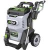 EGO HPW2000E Idropulitrice a Batteria, 180 bar, 16.8 kg, Tubo 2.5 m, Motore a Induzione, Litio Senza Batteria Inclusa