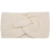 styleBREAKER Fascia in maglia a coste con nodo frontale,Beige | Fascia scaldaorecchie, 22 cm (elastica, 51-58 cm), altezza 11 cm. Alternativa al berretto per linverno.
