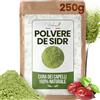 VIRHEA® Polvere di Sidr 250g Biologica - Shampoo Naturale Alternativo per Capelli - Maschera Cuoio Capelluto Sensibile - Volume, Brillantezza, Anti Forfora e Colore Vegetale Ayurvedico