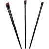 ARWIG 3 Pennelli per il Trucco Occhi | Pennello per Eyeliner Angolato | Pennello per Sopracciglia Angolato | Strumento per Delineare e Modellare l'Eyeliner