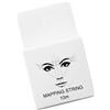Generic Sopracciglio Mappatura Stringa Tatuaggio Sopracciglia Punto Filo Box Marcatura Linea Strumento 10 m Bianco Strumenti