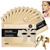 LureLuxe 12 Pezzi Patch Contorno Occhi,Maschera Occhi A Farfalla - Cuscinetti In Gel Per Borse E Occhiaie, Ideale Per Cura Pelle Del Viso In Spa Domestica E Relax Serale
