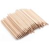 Generic Bastoncini Da 100 Pezzi Arancioni In Legno Stick Per Unghie Per La Rimozione Della Manicure Per La Manicure ART Pedicure Strumenti Di Pedicure