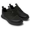 Optima Molliter Sneaker Ortopedica da donna nera con suola nera CODY- YDA MOLLITER
