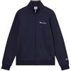 Champion Core Heritage - Felpa da Uomo con Zip Intera, Blu Navy