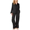 Amazon Essentials Donna Set Pigiama in Raso con Maglia e Pantaloni