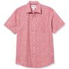 Amazon Essentials Uomo Camicia in Popeline a Maniche Corte Regular Fit