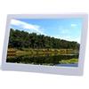 XYIANG 10Inch IPS Full-View Digital Photo Frame, Video, Immagine e Musica Loop Display, Business Pubblicità Macchina (Bianco)