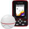 AMRTTWY Macchina fotografica subacquea, 2 Ecoscandagli Subacquei Wireless Per Smartphone, Sonar 3D