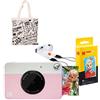 Kodak Printomatic Fotocamera istantanea (Rosa) Starter kit con borsa a tracolla