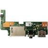 Tvvbbi For X442 X442U X442UA X442UF X442UQ X442UR F442U R419U A480U Laptop Card Reader Earphone USB Port Board Cable(Only Board)