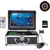 AMRTTWY Macchina fotografica subacquea, Telecamera Subacquea Per Pesca DVR Fish Finder Da 9 Pollici 1080P HD 1280 * 720 15 LED Bianchi + Lampada A Infrarossi M Per Impermeabilità(30m Cable With Dvr)
