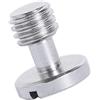 Tsophreniq Viti a sgancio rapido in acciaio inox da 3/8 pollici, per treppiedi per fotocamera e accessori DSLR, piastra a sgancio rapido