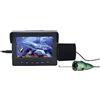 AMRTTWY Macchina fotografica subacquea, 15M/30M Fish Finder 1000TVL Telecamera Da Pesca Subacquea Monitor LCD 4.3 Pollici 6PCS 1W LED Bianco Visione Notturna Impermeabile(15m-w)