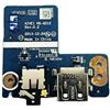Tvvbbi For E450 E450C E455 Laptop I/O USB Audio Headphone Port Board Cable for AIVE1 NS-A212(Only Board)