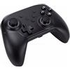 TYTOGE Controller di Gioco Wireless con Pulsanti Posteriori Programmabili, Illuminazione RGB, Doppia Vibrazione, Rilevamento del Movimento, per 2, OLED, PC, IOS, Steam