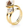 Brosway Anello Donna in Acciaio e Cristalli | Collezione Polar - BPL32A
