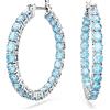 Swarovski Matrix Crystal Orecchini Collezione, Blu, Trasparente e Rosa Cristalli su più finiture, Taglia unica, Ottone, Senza Gemma, Misura unica, Ottone, Nessuna pietra preziosa