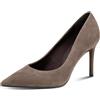 Tamaris Décolleté da donna in pelle, marrone, 39 EU