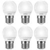 Linkind Dimmerabile Lampadine LED E27, Golf P45/G45, 4,2W(Equivalenti a 40W), Luce Bianca Fredda 6500K, 470 Lumen, Pacco da 6