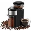 Wancle Macinacaffè - Macinacaffè elettrico regolabile con 28 livelli di macinatura - macinatura precisa per 2-12 tazze - Per Espresso, caffè filtro e French Press, 220V