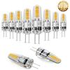 I-SHUNFA Lampadine LED G4 1.2W, AC/DC 12V, lampadina LED bianco caldo 3000K, sostituisce le lampadine alogene da 15W,G4 110LM,lampadina non dimmerabile,lampada con base a perno, 10 Pack