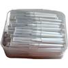 DUNSBY Scovolini 80 pezzi/scatola di spazzolino interdentale push-pull tipo I for la pulizia tra i denti(80pcs 0.7 mm white)