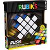 Rubik's, Rush, Gioco Elettronico di Velocità, da 1 a 4 Giocatori, 7+ | 4 Giocatori, 9 Round Di Gioco, 3 Livelli Di Velocità, Modalità Multigiocatore, Sviluppo Cognitivo, Gioco Di Sequenze Luminose