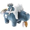 Noukie's - Peluche per Lo Sviluppo Ops - 40 cm - Veloudoux - Blu