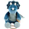 Noukie's - Mini peluche musicale Ops - Doudou in veloudoux anello di legno - Stimolazione musicale - Regalo per neonati