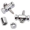 HUPYOMLER 2Pcs Roller String Tree Per Chitarra Elettrica Acoustic Box Accessori Cromato