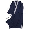 KINMBRA un-brand Kimono Giapponese da Uomo Vestaglia Plus Size Abbigliamento Zen Abbigliamento taoista (Taglia L, D6)