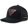 Columbia PHG Antlers Mesh Ball cap Cappello, Nero/Corna Tri-Fill, S/M Unisex-Adulto