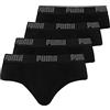 Puma Uomo slip pantaloncini mutande 521030001 Confezione da 4 black (200) Small
