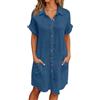 RYTEJFES Abito Estivo Donna Vestiti Estivi Donna Abito Lino Eleganti Vestito Elegante Lungo Abiti In Viscosa Boho Tubino Da Mare Lunghi Curvy Estate Vestidos De Mujer Vestitino Corto Xl Cotone Anziana