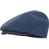 Maeau Berretto in Tweed per Bambino/Bambina - Berretto Piatto, Gavroche, Traspirante, Regolabile, Newsboy, Gatsby, Vintage, Protezione Solare, Fodera Morbida, Per Più Stagioni, Taglia S-L/1-12 Anni