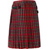 Generico Tartan Tradizionale delle Highlands per Uomo Kilt Scozzesi Utility Vintage Gotiche Kilt Scozzese Vintage Medievale Gonna a Pieghe Cargo Steampunk Kilts Utility Punk a Quadri Gonne