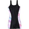 Generico Costume da Bagno Intero Bambina 7-12 Anni Nuoto Pantaloncino Costume Intero Bambina Piscina Costumi da Bagno Interi Mare Patchwork Monokini Sportivo Spiaggia Estate Beachwear (Nero, 10-11 anni)