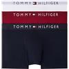 Tommy Hilfiger Uomo Pantaloncini Boxer Confezione da 3 Intimo, Multicolore (des Sky/White/Rouge), M