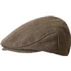 Maeau - Berretto con visiera per neonati e bambini, basco, in tweed, stile ragazzo dei giornali irlandese, berretto Newsboy, per bambini piccoli, cappello Gatsby, berretto flatcap, basco, 1-12 anni