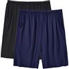 JINSHI Pantaloni Corti Pigiama da Uomo Morbide Modal Shorts da Salotto Biancheria da Notte