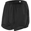 BIATWOWR Boxer sexy da uomo in rete trasparente trasparente pantaloncini larghi con gamba laterale divisa, 1 x nero., 3XL